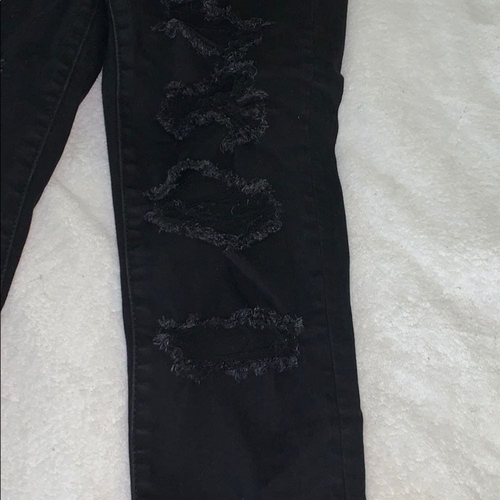 AE Black Ripped Jeans - Picture 2 of 4